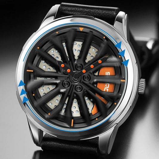 3D Spinning Rim Watch