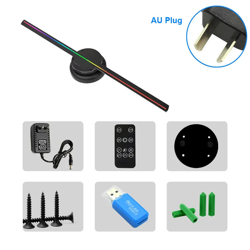 The Ultimate 3D Hologram Fan