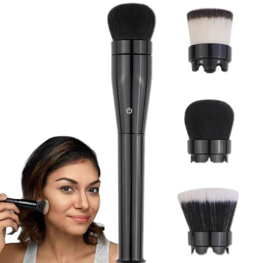 3-in-1 Rotating Makeup & Cleansing Brush
