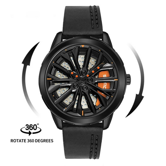 3D Spinning Rim Watch