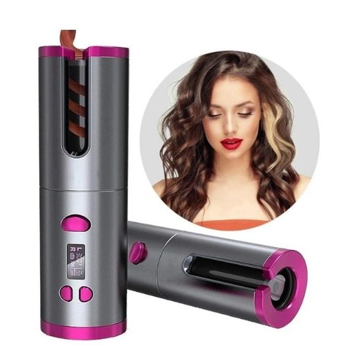 Portable Rechargeable Cordless Hair Curler