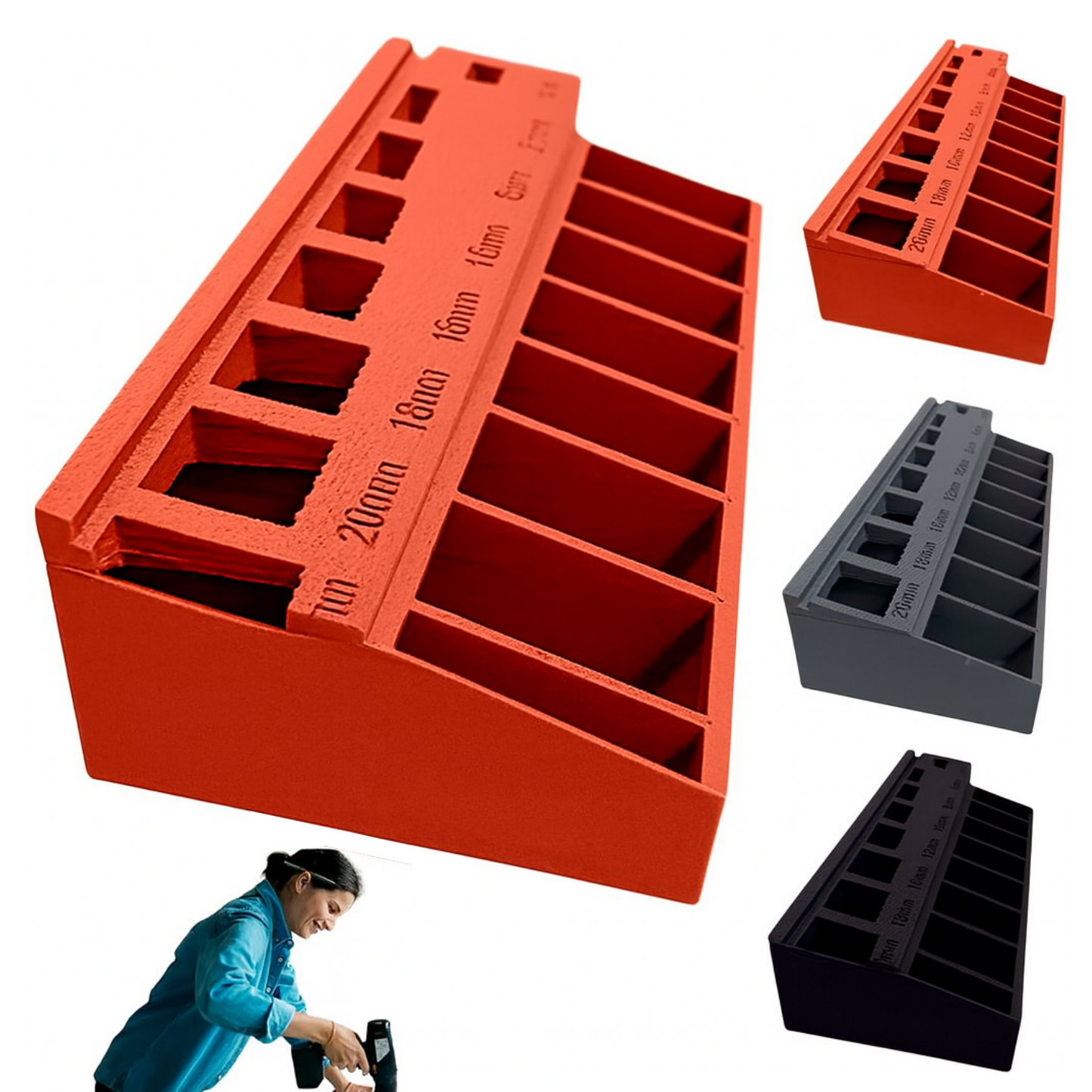 The M3 Sorter: Precision Bolt & Screw Measuring Tray