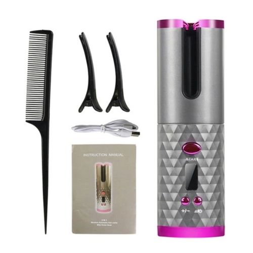 Portable Rechargeable Cordless Hair Curler
