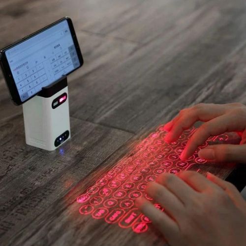 The Holographic Keyboard: Turn Any Surface into a Workstation