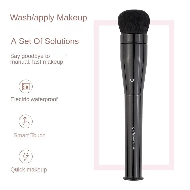 3-in-1 Rotating Makeup & Cleansing Brush