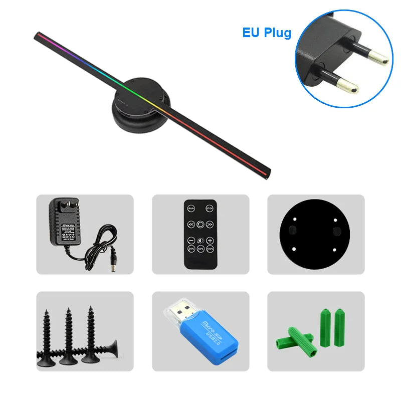 The Ultimate 3D Hologram Fan