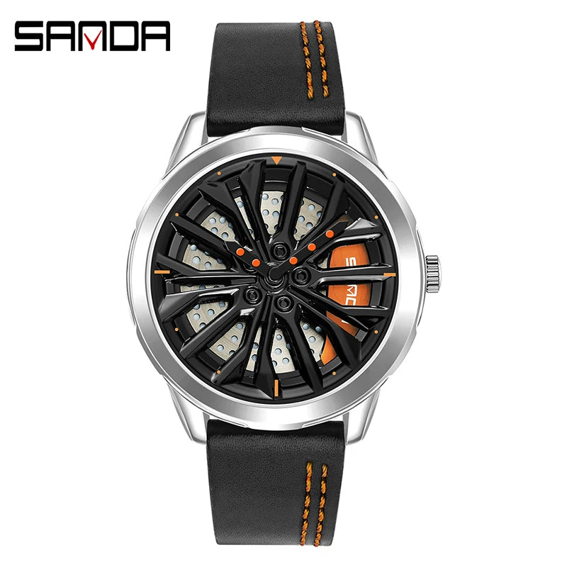 3D Spinning Rim Watch