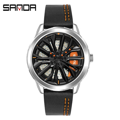 3D Spinning Rim Watch