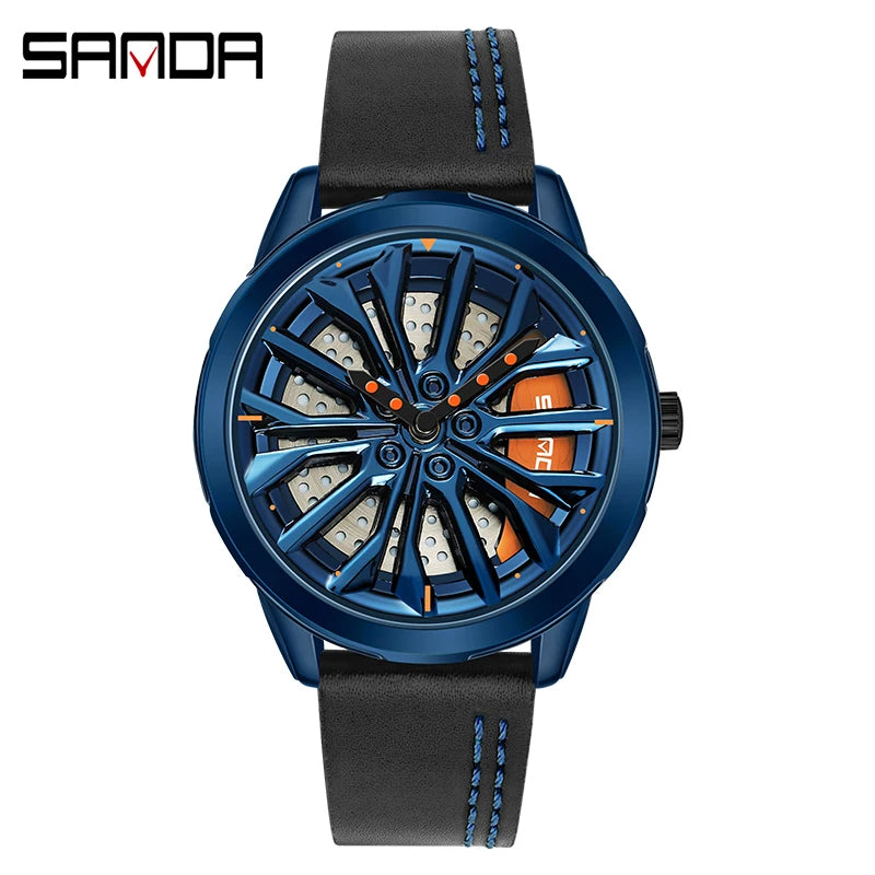 3D Spinning Rim Watch